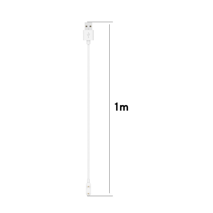 For Huawei Band 8 Smart Watch USB Charging Cable Without Chip Protection(White)