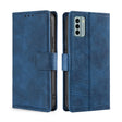 For Nokia G22 Skin Feel Crocodile Magnetic Clasp Leather Phone Case(Blue) - free shipping - PMC TechLife - Order now!