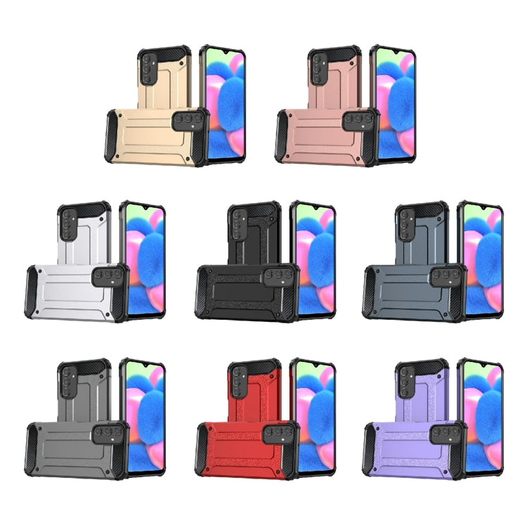 For Samsung Galaxy A24 Magic Armor TPU Hard PC Phone Case(Navy Blue) - free shipping - PMC TechLife - Order now!