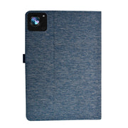 For Xiaomi Pad 6 / Pad 6 Pro Fabric Leather Tablet Case(Blue)