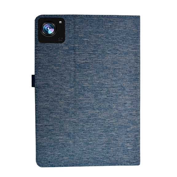 For Xiaomi Pad 6 / Pad 6 Pro Fabric Leather Tablet Case(Blue)