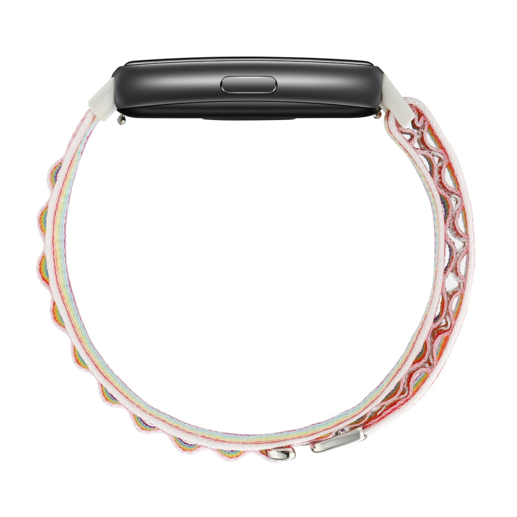 For Huawei Band 7 Loop Nylon Watch Band(Blue) - Smart Wear by PMC TechLife | Online Shopping South Africa | PMC TechLife