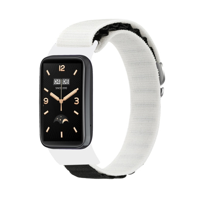 For Xiaomi Mi Band 7 Pro Loop Nylon Watch Band(Starlight Black)