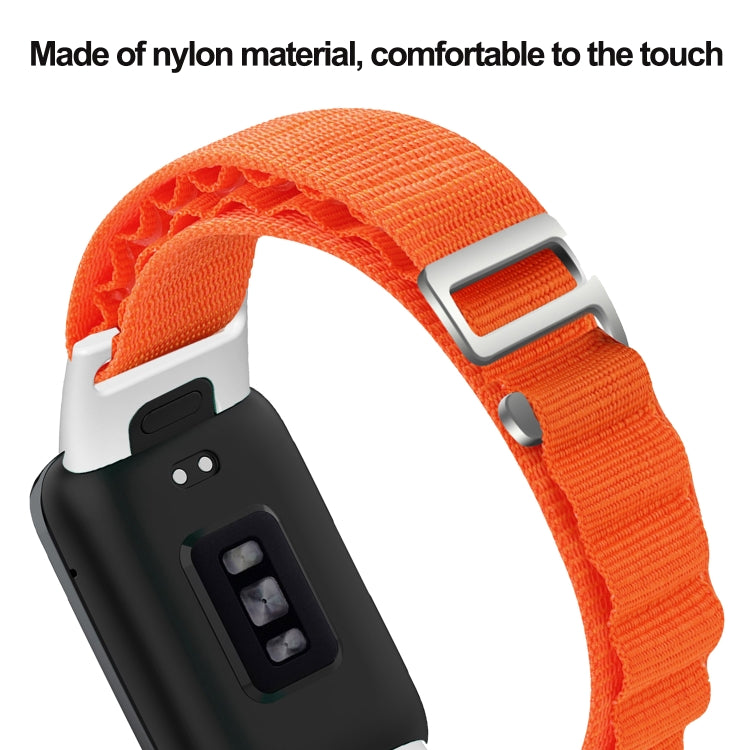 For Xiaomi Mi Band 7 Pro Loop Nylon Watch Band(Green) - Smart Wear by PMC TechLife | Online Shopping South Africa | PMC TechLife