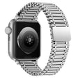 Chain Magnetic Stainless Steel Watch Band For Apple Watch Series 8&7 41mm / SE 2&6&SE&5&4 40mm / 3&2&1 38mm(Silvery) - Smart Wear by PMC TechLife | Online Shopping South Africa | PMC TechLife