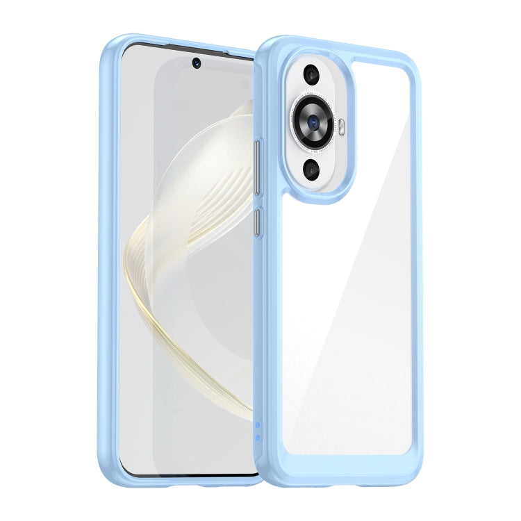 For Huawei Nova 11 Colorful Series Acrylic + TPU Phone Case(Blue) - free shipping - PMC TechLife - Order now!