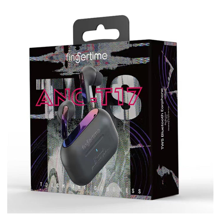 Fingertime T17 TWS Portable Mini In-Ear Wireless Bluetooth Noise Reduction Earphone(Black) - TWS Earphone by PMC TechLife | Online Shopping South Africa | PMC TechLife