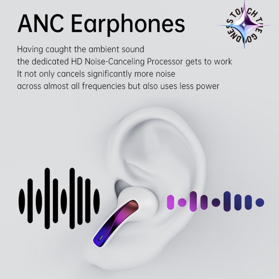Fingertime T17 TWS Portable Mini In-Ear Wireless Bluetooth Noise Reduction Earphone(Black)