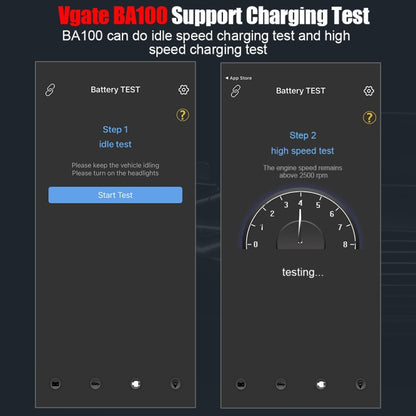 Vgate BA100 Car 12V Bluetooth 4.0 Battery Assistant Analyzer Tester - free shipping - PMC Jewellery - Order now!