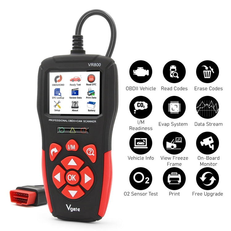 Vgate VR800 Car Code Reader OBD2 Diagnostic Scanner - free shipping - PMC Jewellery - Order now!