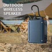New Rixing NR109 TF FM Portable Bluetooth Stereo Surround(Blue)