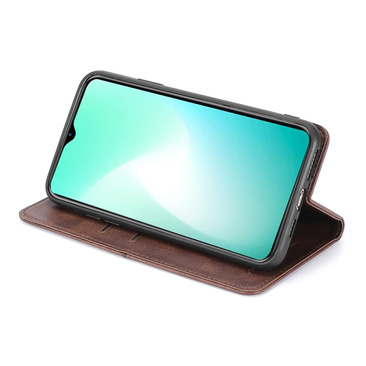 For Infinix Smart 7 Cow Texture Magnetic Horizontal Flip Leather Phone Case(Blue) - free shipping - PMC Jewellery - Order now!