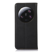 For Xiaomi 13 Ultra KHAZNEH Nappa Top Layer Cowhide Leather Phone Case(Black)