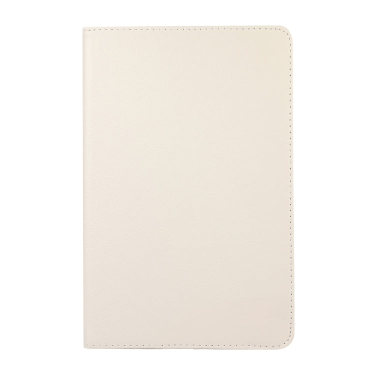 For Xiaomi Pad 6 / Pad 6 Pro 360 Degree Rotation Litchi Texture Leather Tablet Case(White)