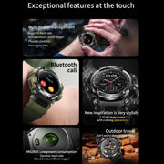 LC16 1.32 inch IP68 Water-resistant Sports Outdoor Sport Smart Watch, Support Bluetooth Calling / Heart Rate Monitoring(Black)