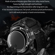 LC16 1.32 inch IP68 Water-resistant Sports Outdoor Sport Smart Watch, Support Bluetooth Calling / Heart Rate Monitoring(Black)