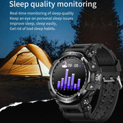 LC16 1.32 inch IP68 Water-resistant Sports Outdoor Sport Smart Watch, Support Bluetooth Calling / Heart Rate Monitoring(Black)