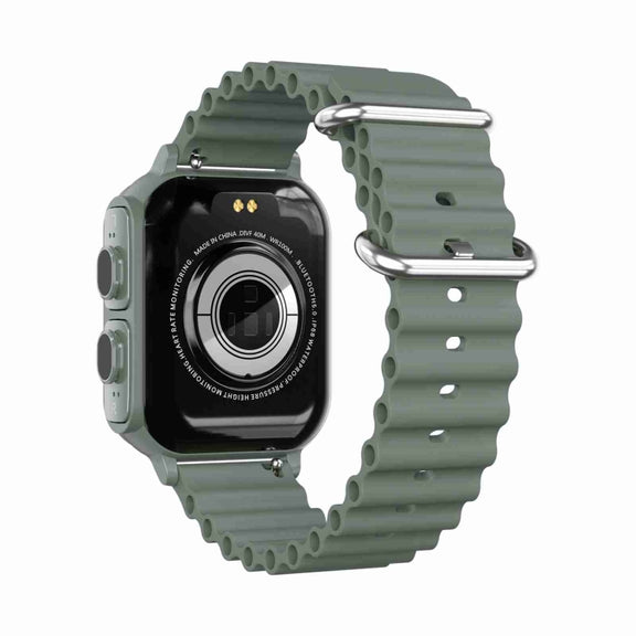 N22 2 in 1 1.96 inch HD Display Sport Bluetooth Call Earphone Smart Watch(Green)
