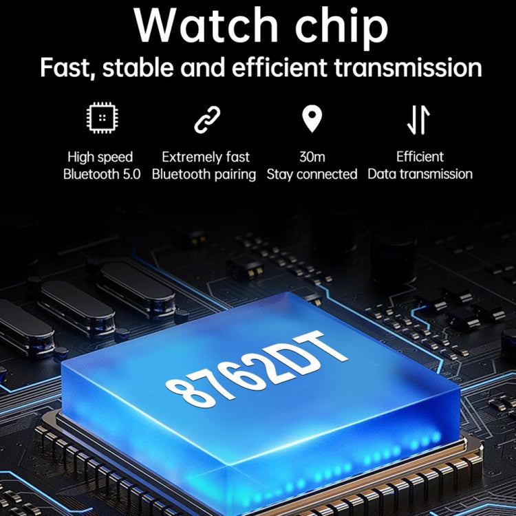 N22 2 in 1 1.96 inch HD Display Sport Bluetooth Call Earphone Smart Watch(Black) - Smart Wear by PMC TechLife | Online Shopping South Africa | PMC TechLife