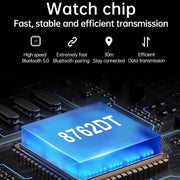 N22 2 in 1 1.96 inch HD Display Sport Bluetooth Call Earphone Smart Watch(Green)