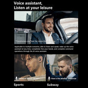 N22 2 in 1 1.96 inch HD Display Sport Bluetooth Call Earphone Smart Watch(Black)