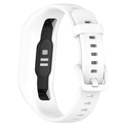 For Keep Band B2 Solid Color Integrated Silicone Watch Band(White)