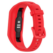 For Keep Band B2 Solid Color Integrated Silicone Watch Band(Red)
