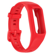 For Keep Band B2 Solid Color Integrated Silicone Watch Band(Red)