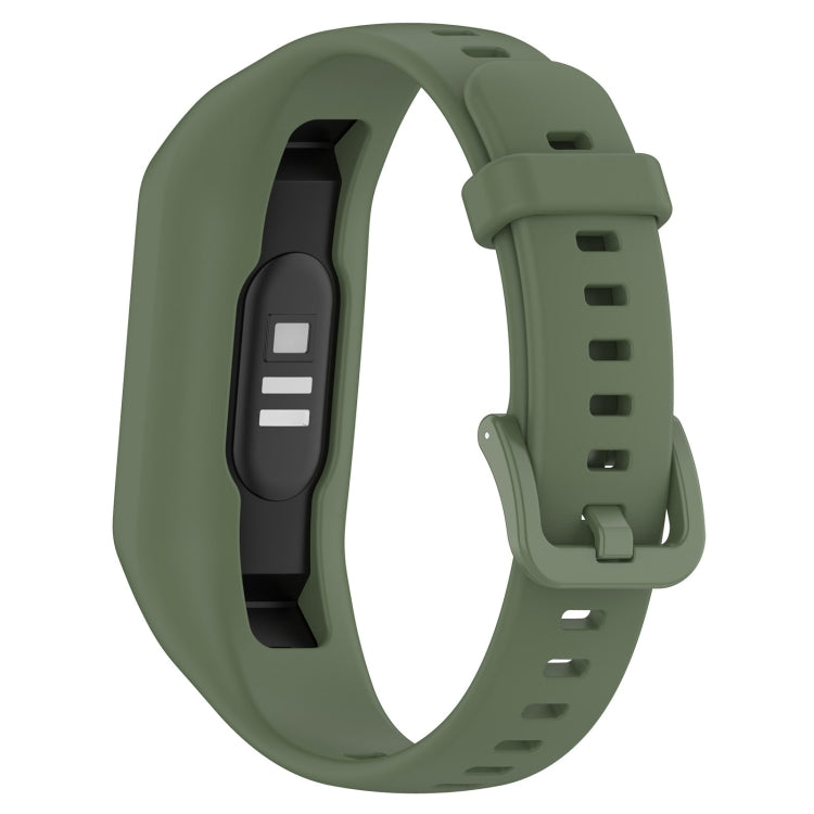 For Keep Band B2 Solid Color Integrated Silicone Watch Band(Army Green) - Smart Wear by PMC TechLife | Online Shopping South Africa | PMC TechLife