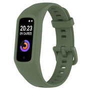 For Keep Band B2 Solid Color Integrated Silicone Watch Band(Army Green)