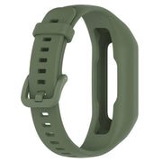 For Keep Band B2 Solid Color Integrated Silicone Watch Band(Army Green)