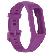 For Keep Band B2 Solid Color Integrated Silicone Watch Band(Purple)