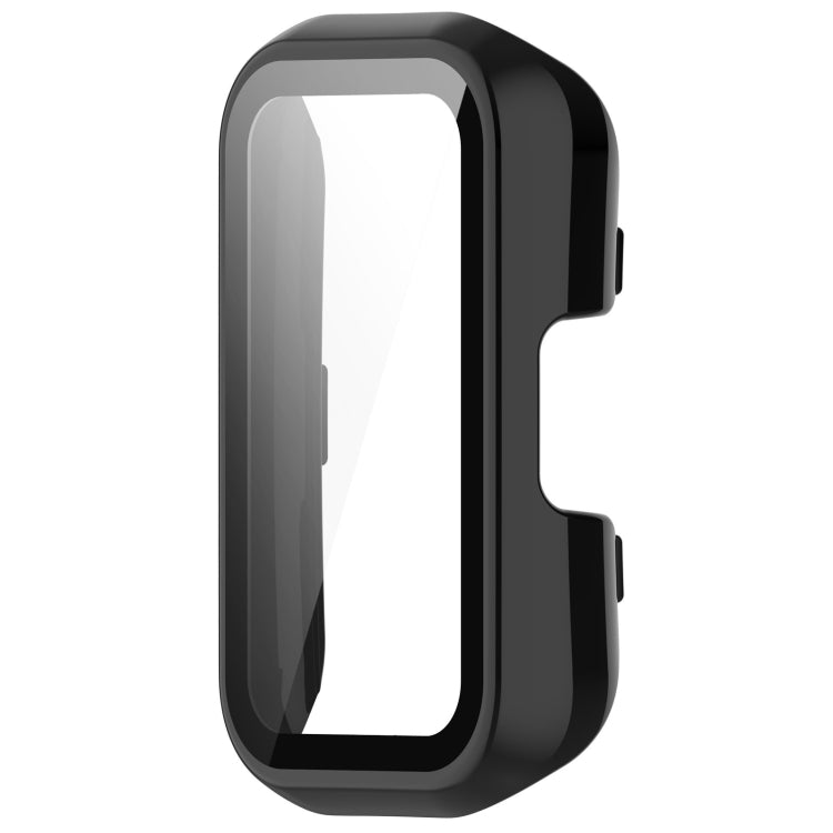 For Keep Band B3 PC + Tempered Glass Film Integrated Watch Protective Case(Black)