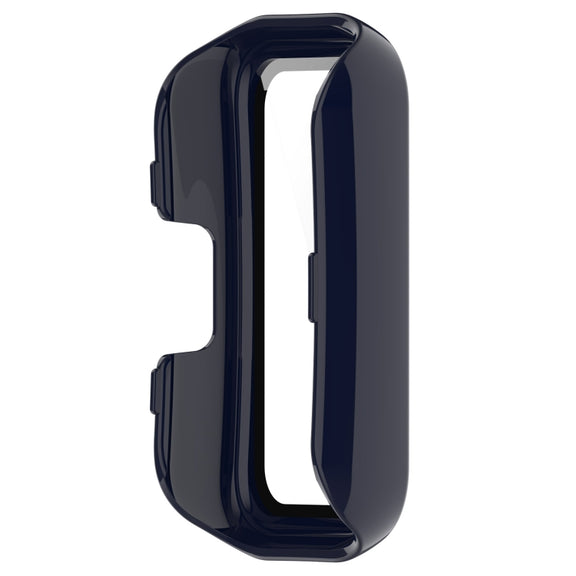 For Keep Band B3 PC + Tempered Glass Film Integrated Watch Protective Case(Ink Blue)