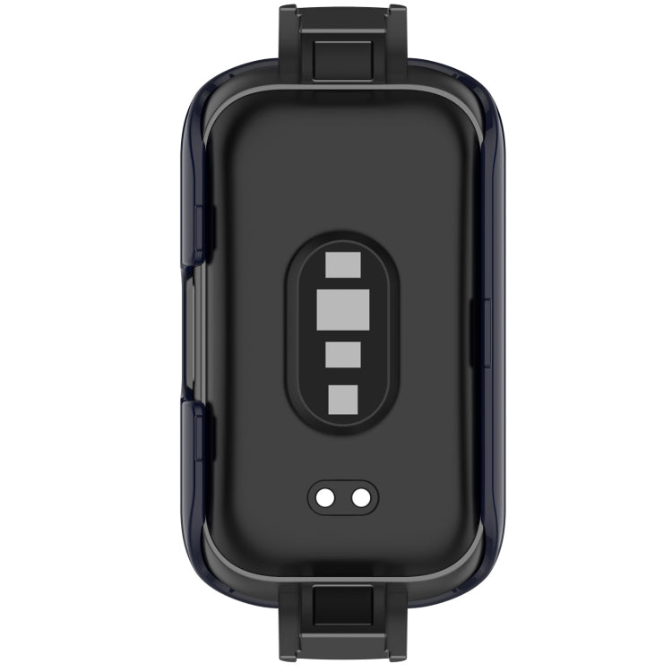 For Keep Band B3 PC + Tempered Glass Film Integrated Watch Protective Case(Ink Blue) - Smart Wear by PMC TechLife | Online Shopping South Africa | PMC TechLife