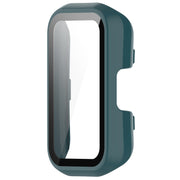 For Keep Band B3 PC + Tempered Glass Film Integrated Watch Protective Case(Pine Green)