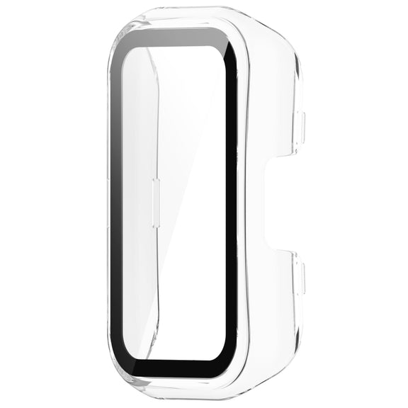 For Keep Band B3 PC + Tempered Glass Film Integrated Watch Protective Case(Transparent)