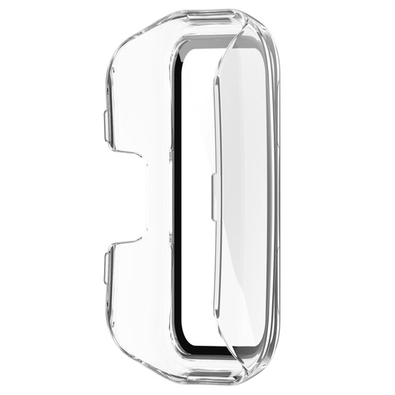 For Keep Band B3 PC + Tempered Glass Film Integrated Watch Protective Case(Transparent)