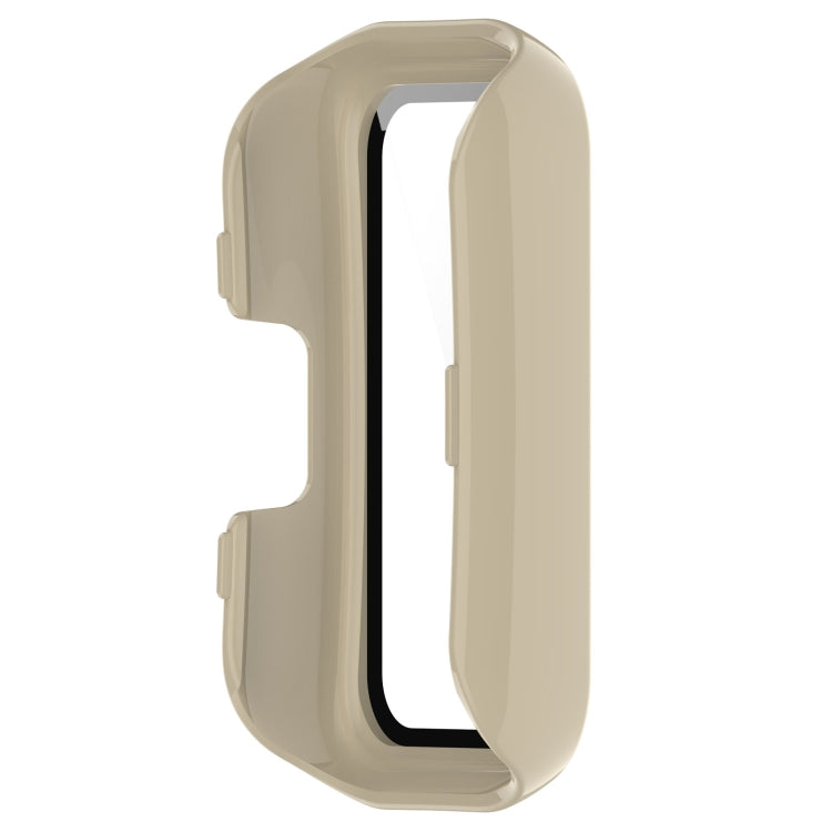 For Keep Band B3 PC + Tempered Glass Film Integrated Watch Protective Case(Ivory White)