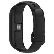 For Mambo Band 5 / 5S Solid Color Silicone Replacement Watch Band(Black)
