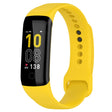 For Mambo Band 5 / 5S Solid Color Silicone Replacement Watch Band(Yellow) - Smart Wear by PMC TechLife | Online Shopping South Africa | PMC TechLife
