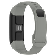 For Mambo Band 5 / 5S Solid Color Silicone Replacement Watch Band(Grey)