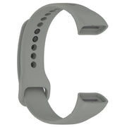 For Mambo Band 5 / 5S Solid Color Silicone Replacement Watch Band(Grey)