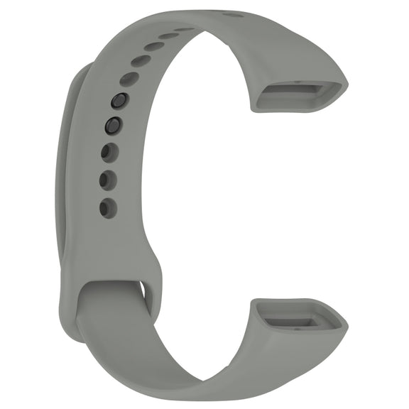 For Mambo Band 5 / 5S Solid Color Silicone Replacement Watch Band(Grey)