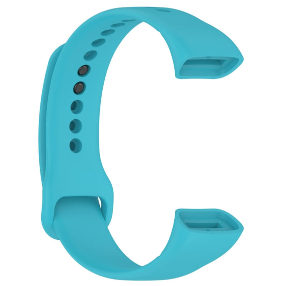 For Mambo Band 5 / 5S Solid Color Silicone Replacement Watch Band(Sky Blue)