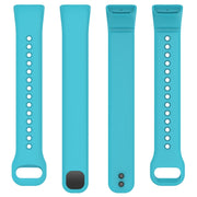 For Mambo Band 5 / 5S Solid Color Silicone Replacement Watch Band(Sky Blue)