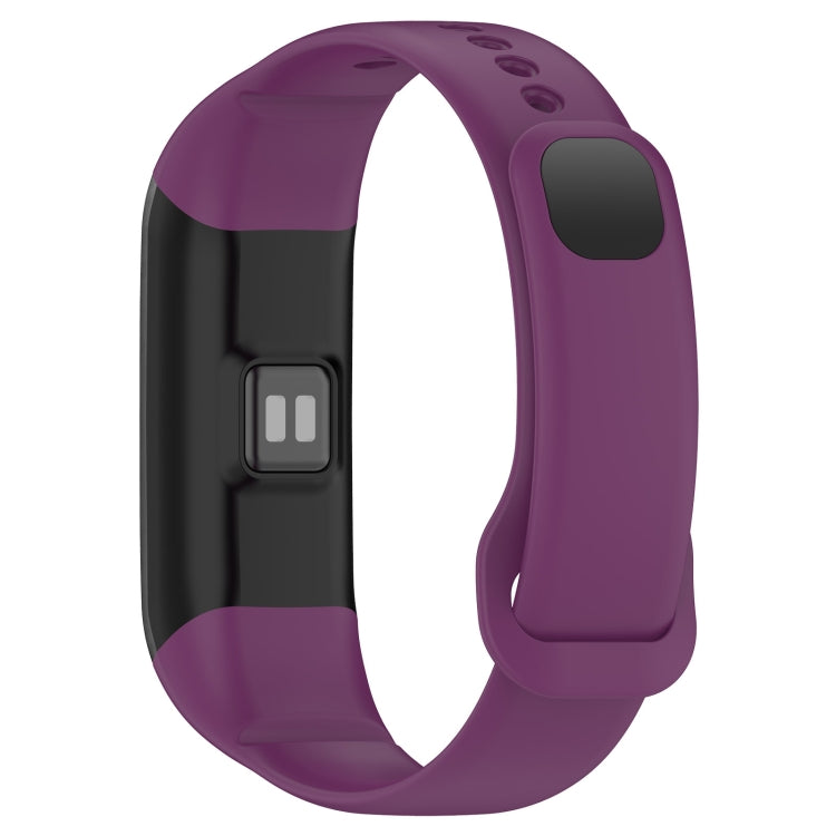 For Mambo Band 5 / 5S Solid Color Silicone Replacement Watch Band(Purple) - Smart Wear by PMC TechLife | Online Shopping South Africa | PMC TechLife