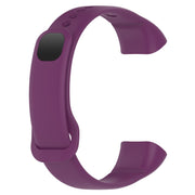 For Mambo Band 5 / 5S Solid Color Silicone Replacement Watch Band(Purple)