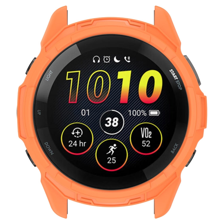 Compatible with Garmin Compatible witherunner 265 Armor Hollow Watch Protective Case(Orange)