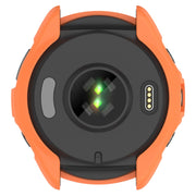 For Garmin Forerunner 965 Armor Hollow Watch Protective Case(Orange)